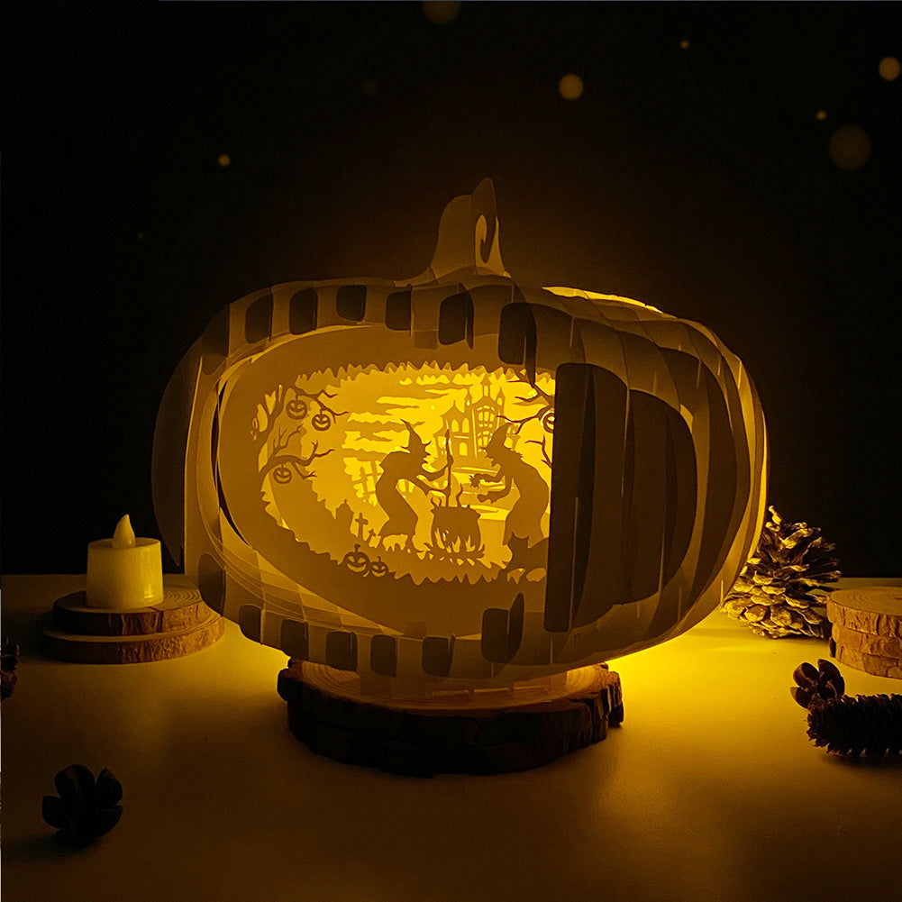 Witch – 3D Pop-Up Card SVG File for Cricut & Silhouette