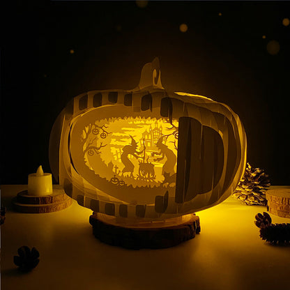 Witch – 3D Pop-Up Card SVG File for Cricut & Silhouette