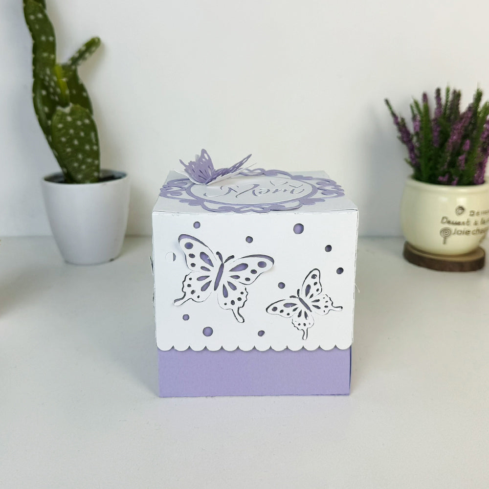 Mother's Day 4 – 3D Box SVG File for Cricut & Silhouette