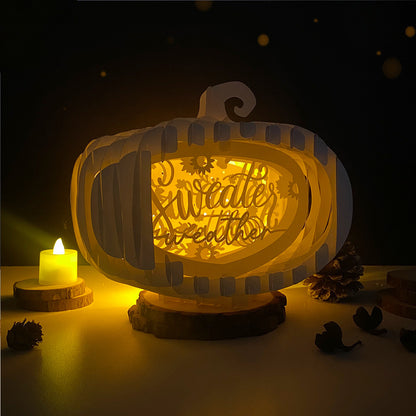 Autumn 2 – 3D Pop-Up Card SVG File for Cricut & Silhouette