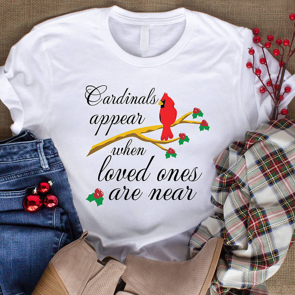 Cardinals Appear When Loved Ones Are Near – 3D Lightbox SVG File for Cricut & Silhouette