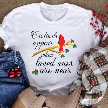 Cardinals Appear When Loved Ones Are Near – 3D Lightbox SVG File for Cricut & Silhouette