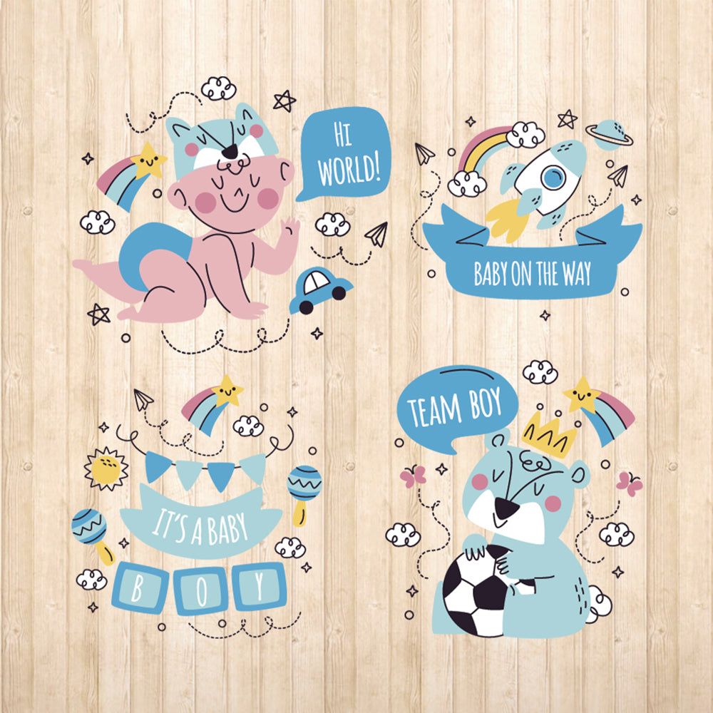 Baby Shower 2 – 3D Lightbox SVG File for Cricut & Silhouette