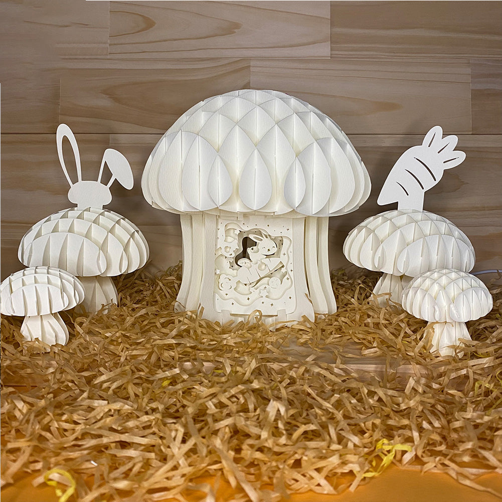 Rabbit – 3D Pop-Up Card SVG File for Cricut & Silhouette