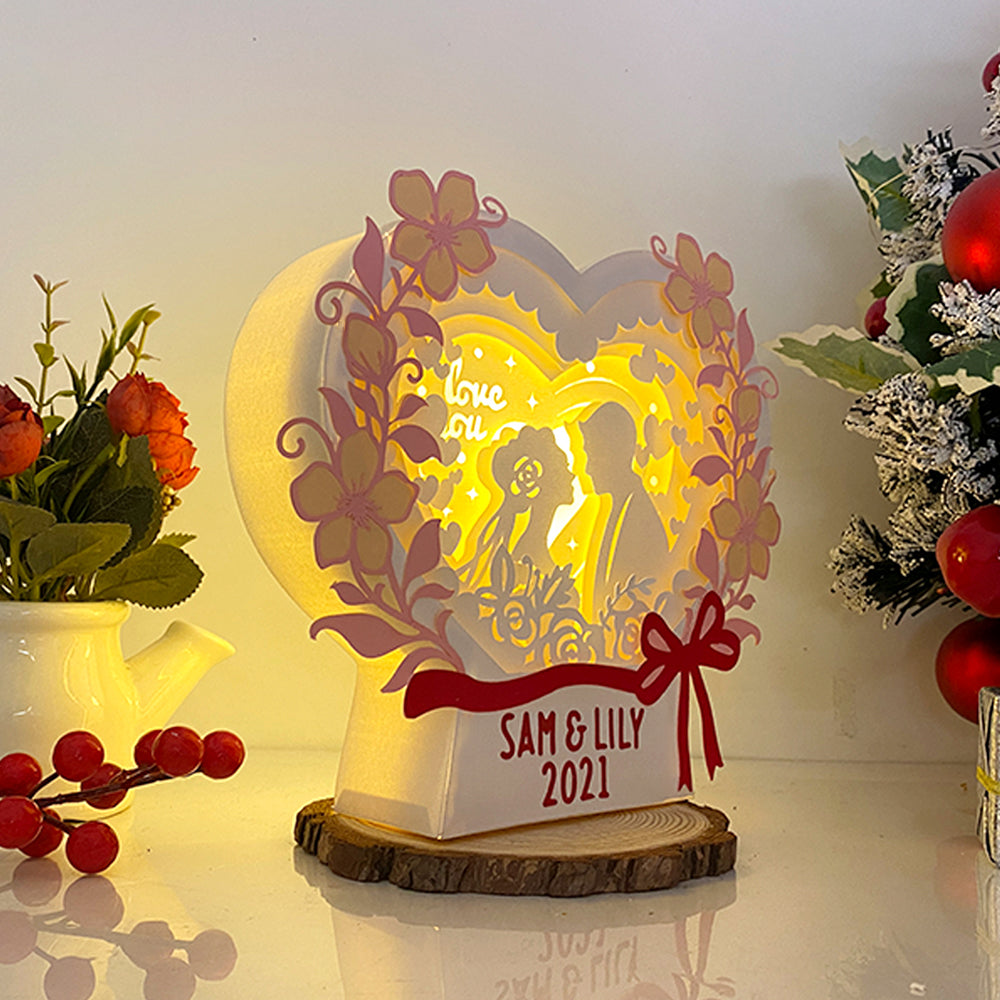 Love 5 – 3D Custom Heart Box  File - Cricut File - VEKTOR KRAFT