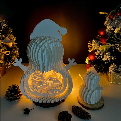 Xmas 2 – 3D Pop-Up Card SVG File for Cricut & Silhouette