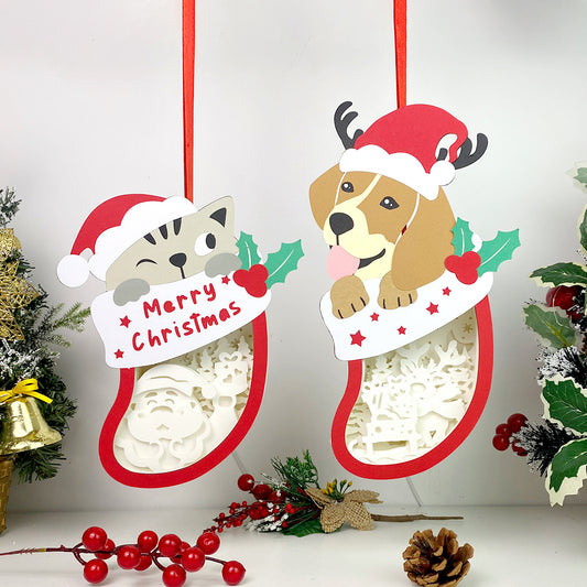 Pack 2 Christmas – 3D Box SVG File for Cricut & Silhouette