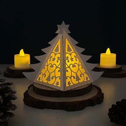 Xmas 6 – 3D Lantern SVG File for Cricut & Silhouette
