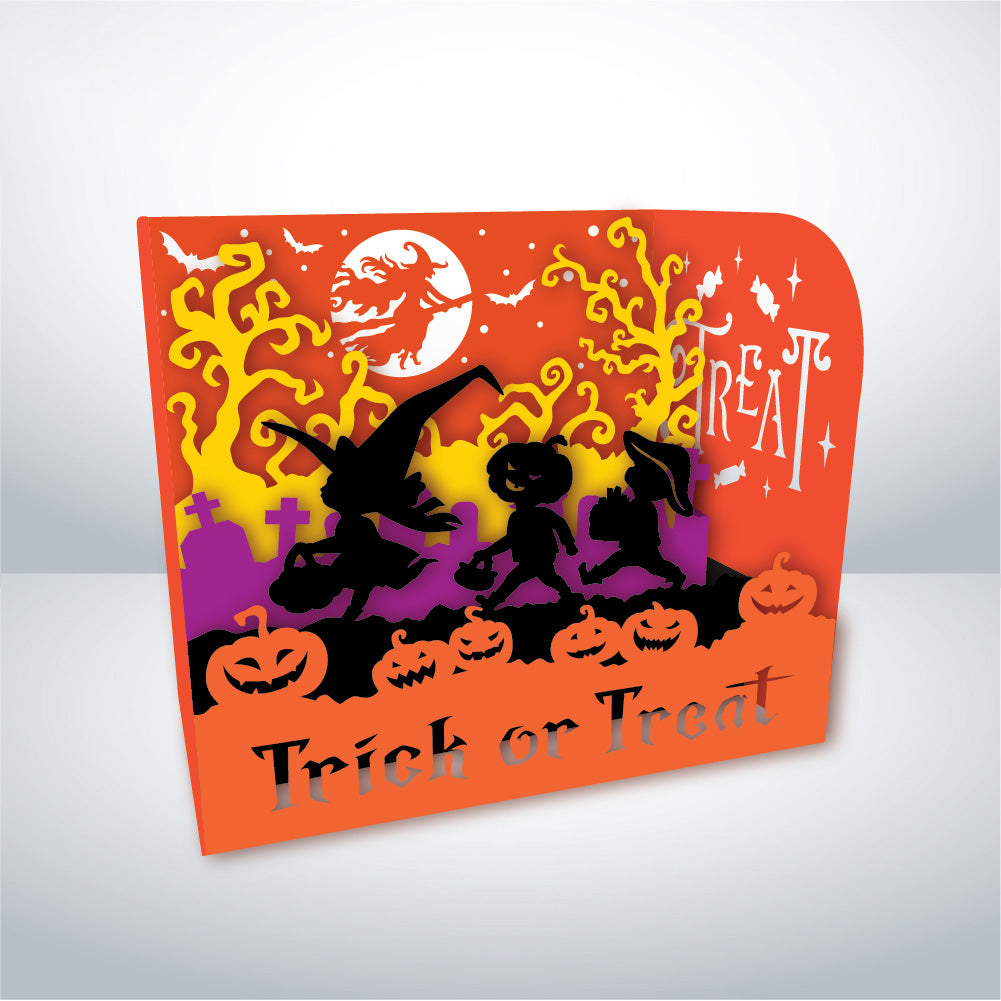 Halloween 2 – 3D Pop-Up Card SVG File for Cricut & Silhouette