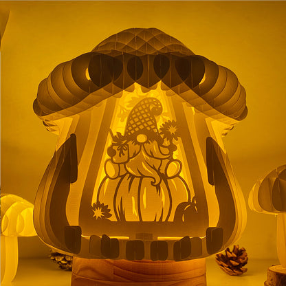 Gnome – 3D Pop-Up Card SVG File for Cricut & Silhouette