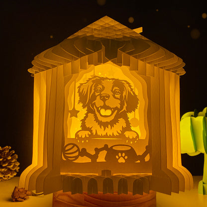 Dog – 3D Pop-Up Card SVG File for Cricut & Silhouette