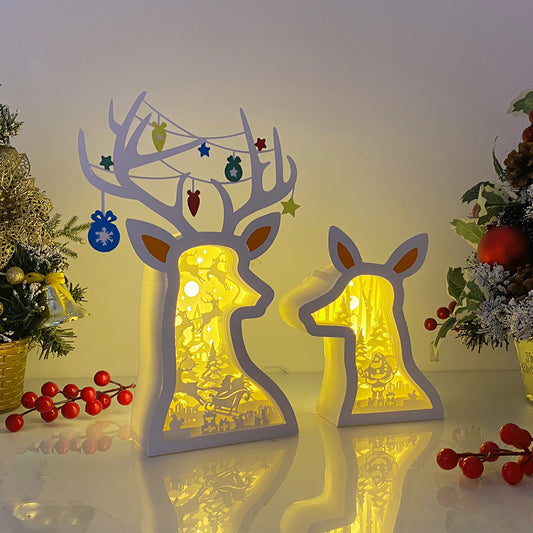 Santa – 3D Box SVG File for Cricut & Silhouette