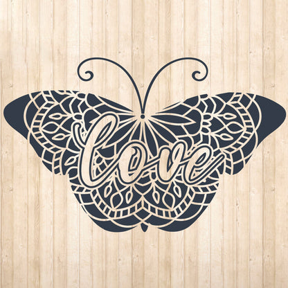 Butterfly 3 – 3D Lightbox SVG File for Cricut & Silhouette