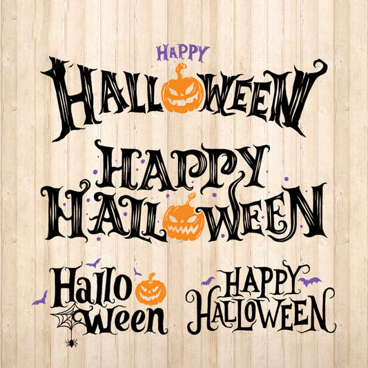 Halloween 1 - Cricut File - VEKTOR KRAFT