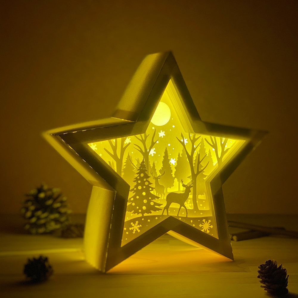 Xmas 1 – 3D Box SVG File for Cricut & Silhouette