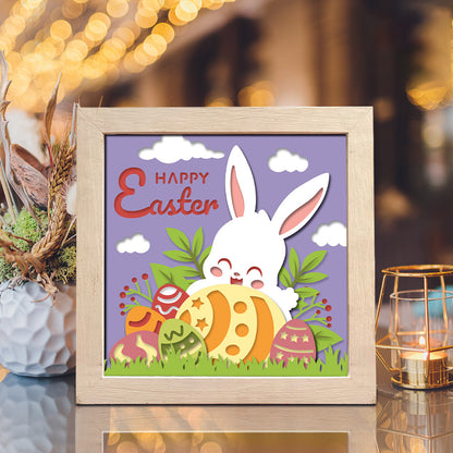 Easter 15 – 3D Shadow Box SVG File for Cricut & Silhouette