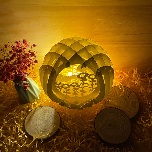 Sunflower – 3D Pop-Up Card SVG File for Cricut & Silhouette
