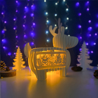 Xmas Santa – 3D Pop-Up Card SVG File for Cricut & Silhouette