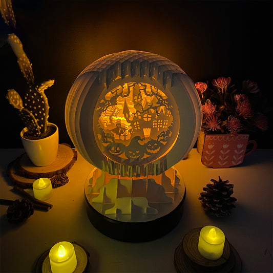 Spooky House – 3D Pop-Up Card SVG File for Cricut & Silhouette