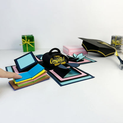 Graduation – 3D Box SVG File for Cricut & Silhouette
