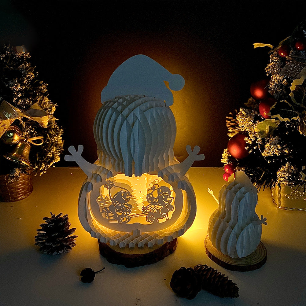 Xmas 1 – 3D Pop-Up Card SVG File for Cricut & Silhouette