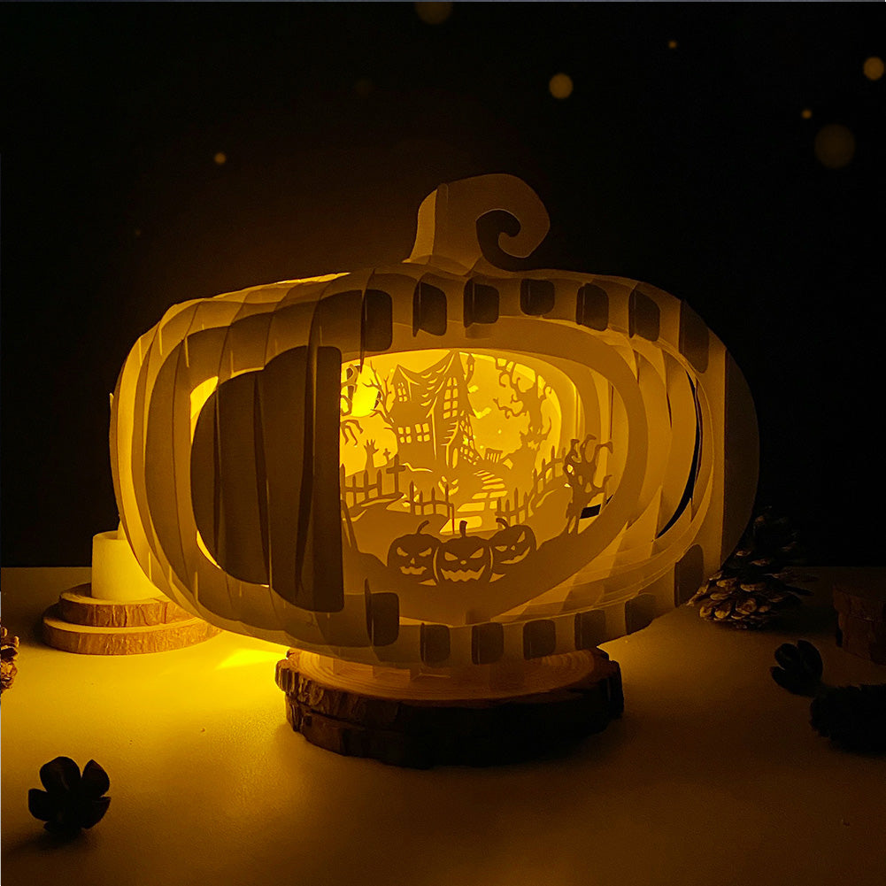 Horror House – 3D Pop-Up Card SVG File for Cricut & Silhouette