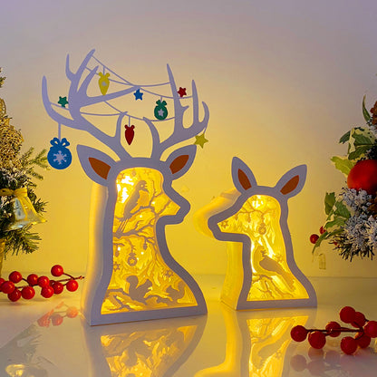 Christmas Bird – 3D Box SVG File for Cricut & Silhouette