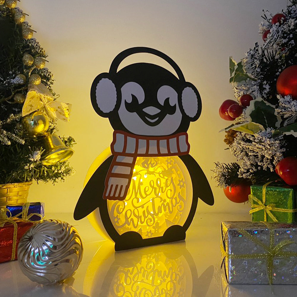 Merry Christmas – 3D Box SVG File for Cricut & Silhouette