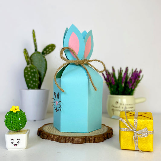 Easter Bunny – 3D Candy Gift Box File - Cricut File - VEKTOR KRAFT