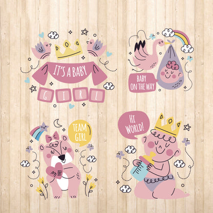 Baby Shower 1 – 3D Lightbox SVG File for Cricut & Silhouette