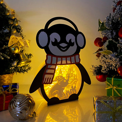Christmas Bear – 3D Box SVG File for Cricut & Silhouette