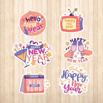 Happy New Year 1 - Cricut File - VEKTOR KRAFT