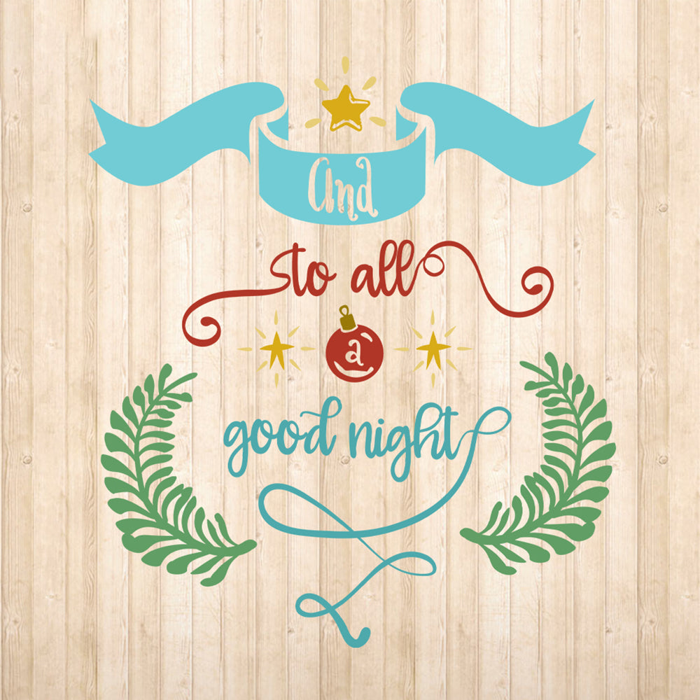 All a Good Night – 3D Lightbox SVG File for Cricut & Silhouette