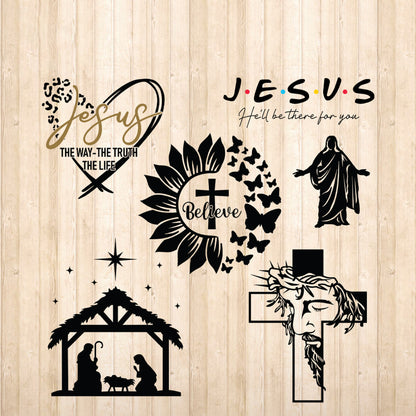 Jesus  - Cricut File - VEKTOR KRAFT