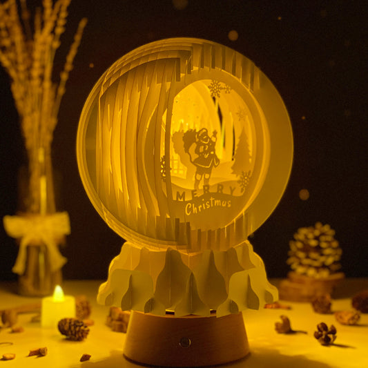 Xmas 2 – 3D Pop-Up Card SVG File for Cricut & Silhouette