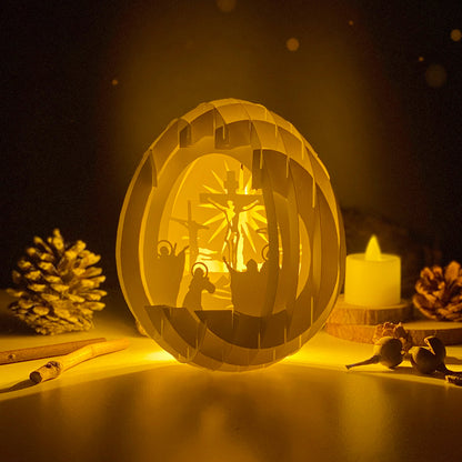 Jesus 2 – 3D Pop-Up Card SVG File for Cricut & Silhouette