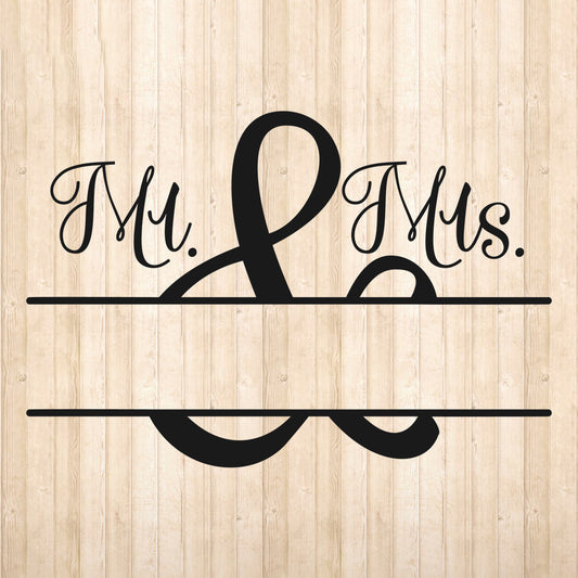 Mr&Mrs - Love Cricut File - VEKTOR KRAFT