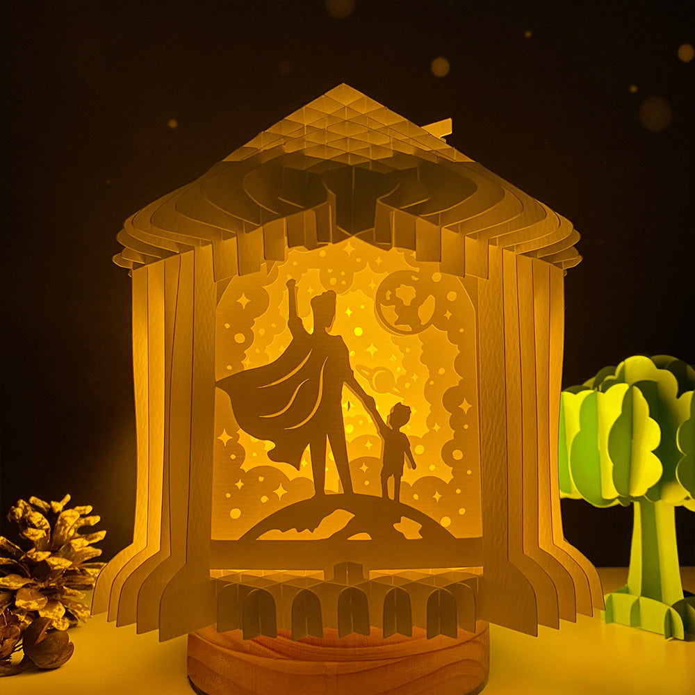 Father's Day 1 – 3D Pop-Up Card SVG File for Cricut & Silhouette