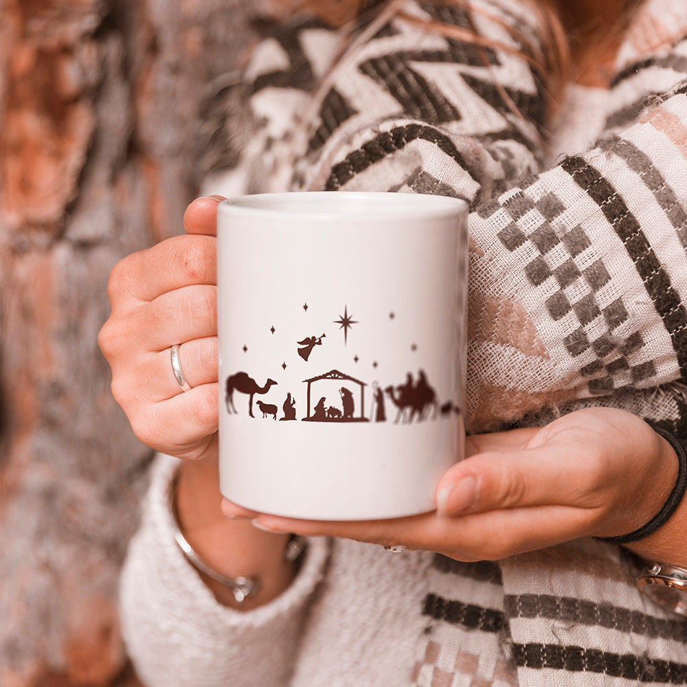 Nativity scene - Christmas Cricut File - VEKTOR KRAFT