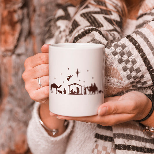 Nativity scene - Christmas Cricut File - VEKTOR KRAFT