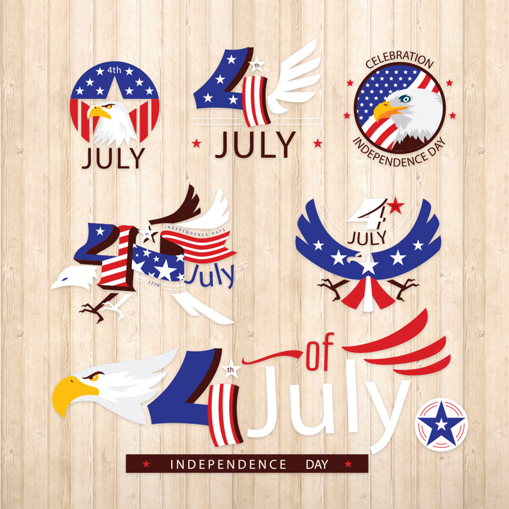4th Of July Eagle – 3D Lantern SVG File for Cricut & Silhouette