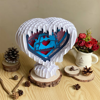 Love 3 – 3D Pop-Up Card SVG File for Cricut & Silhouette
