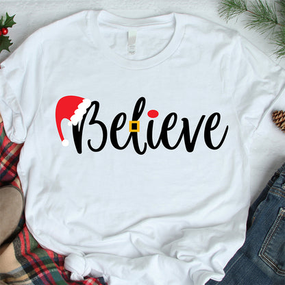 Believe in Santa – 3D Lightbox SVG File for Cricut & Silhouette