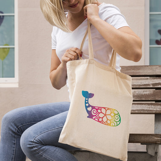 Whale Spectrum Stickers - Cricut File - VEKTOR KRAFT