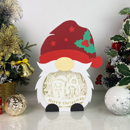 Gingerbread Christmas – 3D Box SVG File for Cricut & Silhouette