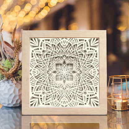 Mandala 7 – 3D Shadow Box SVG File for Cricut & Silhouette