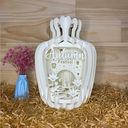 Autumn Festival – 3D Pop-Up Card SVG File for Cricut & Silhouette