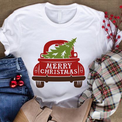 Christmas Truck - Christmas Cricut File - VEKTOR KRAFT