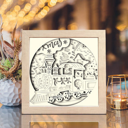 Xmas 25 – 3D Shadow Box SVG File for Cricut & Silhouette