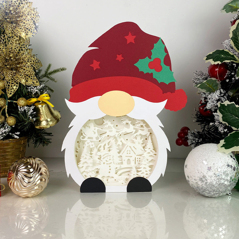 Christmas Snowman 4 – 3D Box SVG File for Cricut & Silhouette
